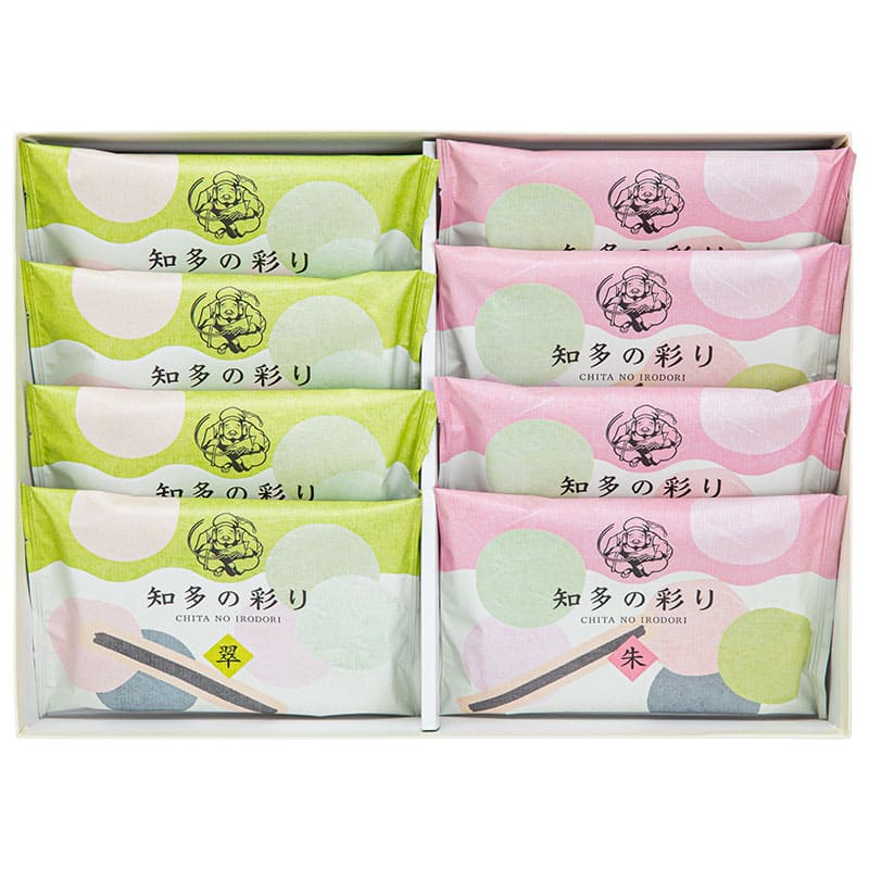 彩に溶けて天音＆一姫PR4枚セット 知多の彩り(2種12袋入) 〈品番：1.5P〉 かなん堂 | かなん堂のえび