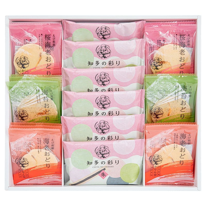 海老絵巻(4種24袋入) 〈品番：2P〉