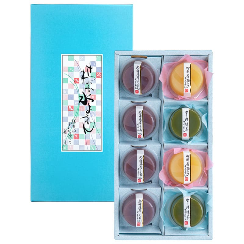 さわやか水ようかんＳ（3種8個入） 草加葵の倉