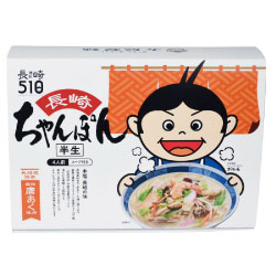 五島製麺 長崎ちゃんぽん4食セットパッケージ画像