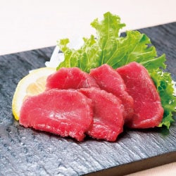 桜寿食品 馬刺し特上赤身 皿盛イメージ画像