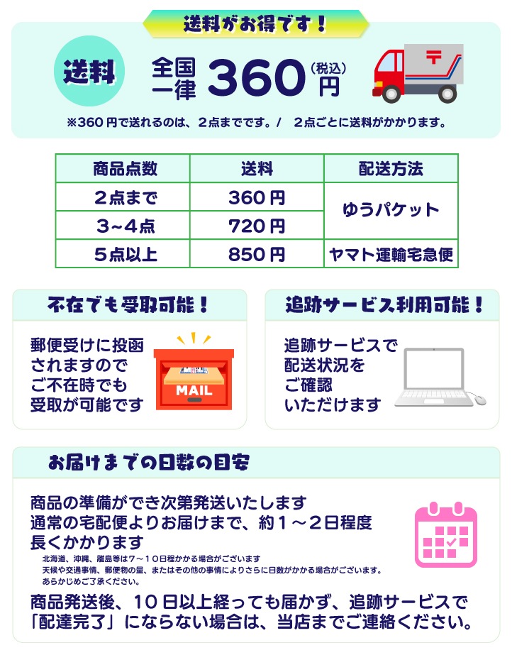 ゆうパケットのご案内 西原商会公式通販サイト