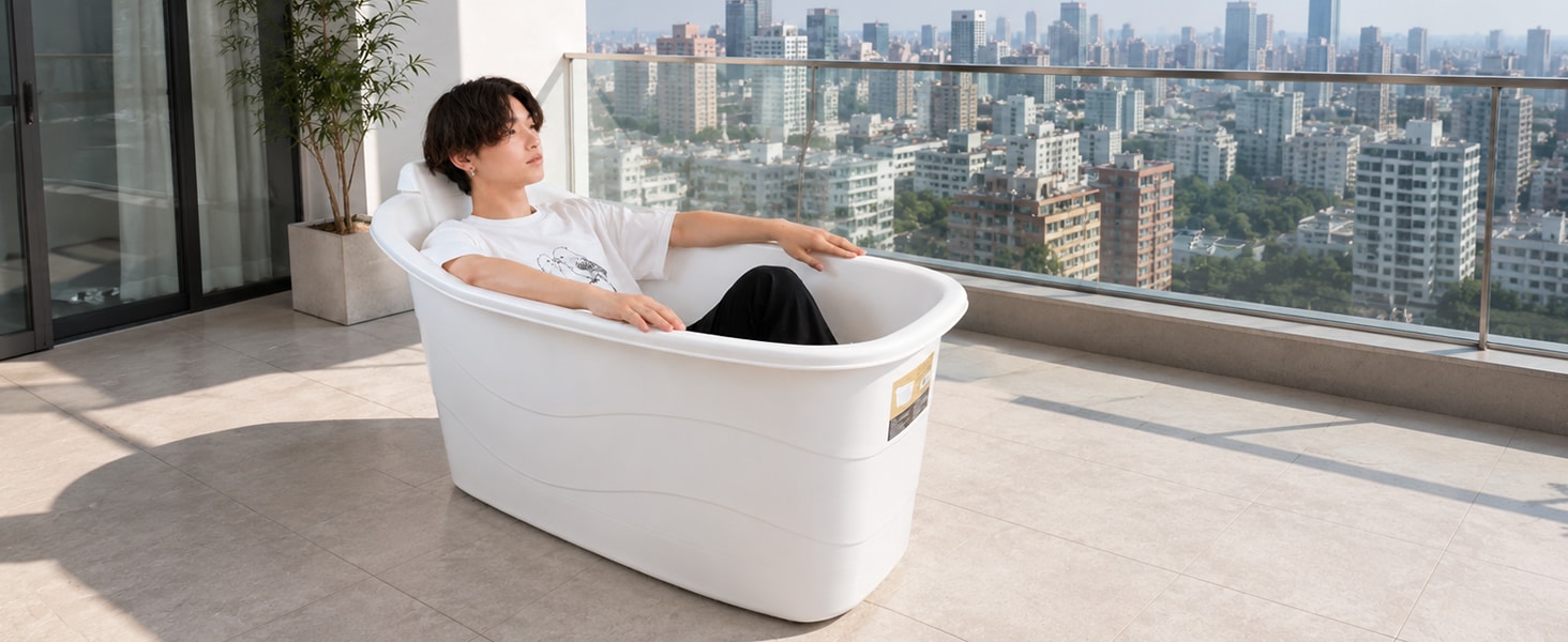 スリムバスタブの利用イメージ