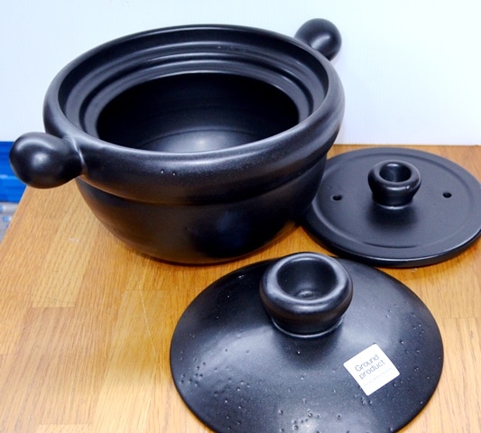 マルヨシ陶器 萬古焼 マジカルごはん鍋 2合 | 陶器土鍋・炊飯土鍋 | | 西沢金物、にこにこキッチン