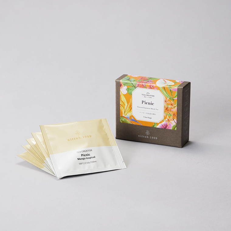 フレーバードティー Picnic -Mango tropical- 個包装5袋｜プレミアム