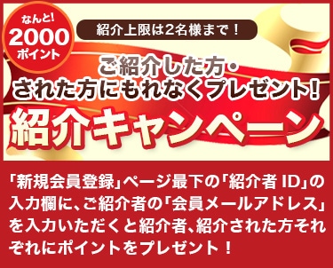 ポイントプレゼント紹介キャンペーン　スマホ用