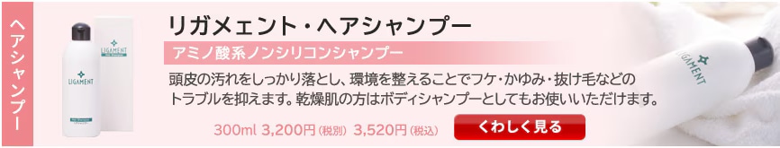 リガメェント・ヘアシャンプー