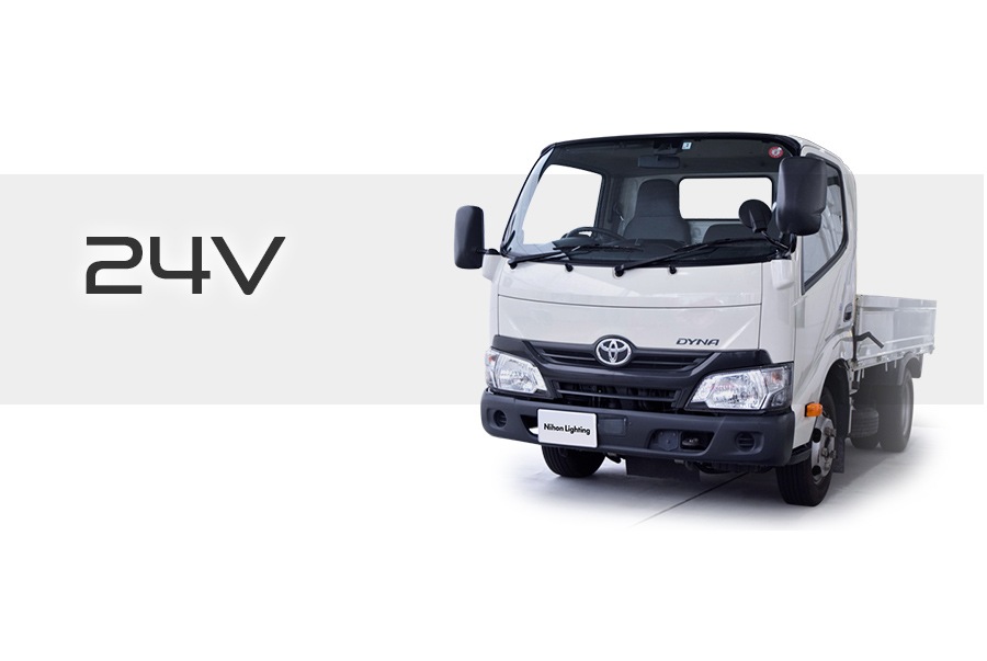 H4 24V車専用 LEDヘッドライト かんたん取付交換 4500/5000lm(ルーメン)6000K カットライン 車検対応｜日本製LEDヘッドライト ・フォグの日本ライティング