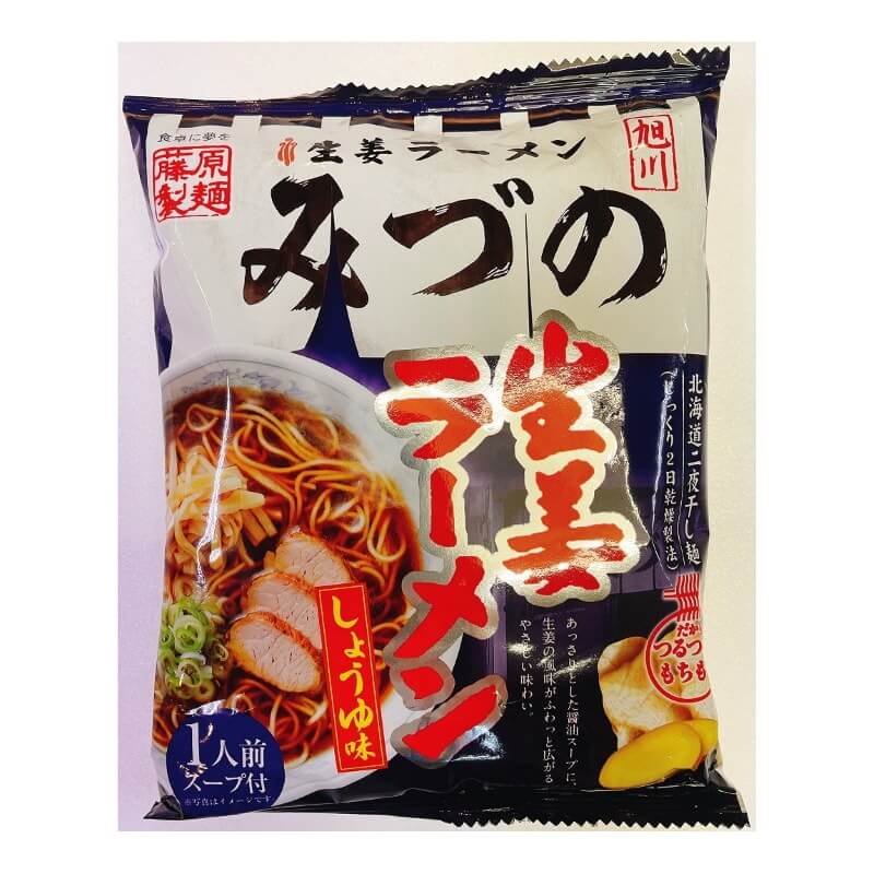 藤原製麺 みづの生姜ラーメン1食入