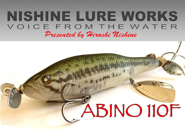 japan bass fishing baits online store nishine lure works abino 110F