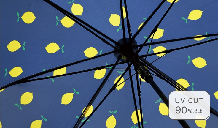 ダンケ 晴雨兼用 長傘 紫外線カットイメージ画像