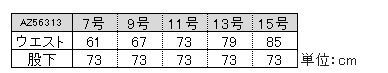 AZ56313サイズ表