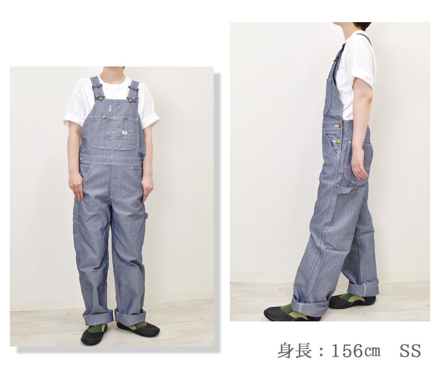 オーバーオール/LEE WORK WEAR/ブルー/のらぎや