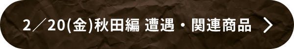 2/20（金）秋田編 遭遇・関連商品