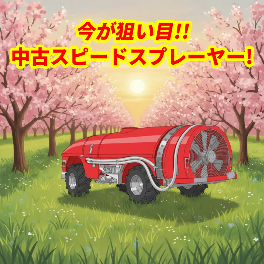 中古スピードスプレーヤー