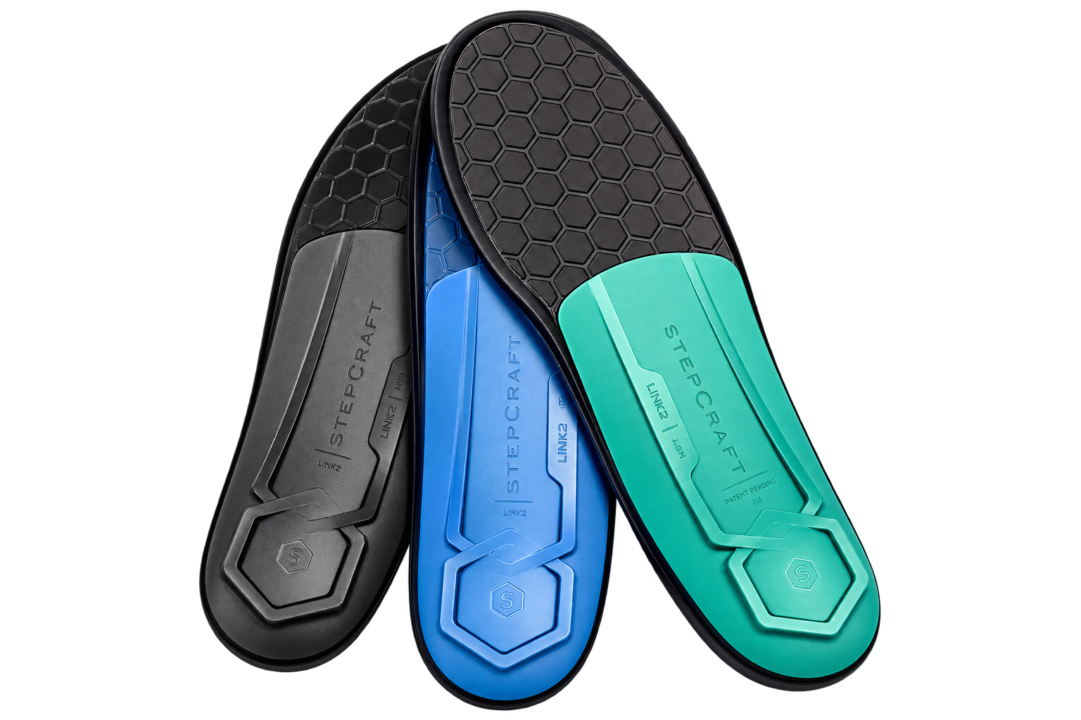LOW、MID、HIGHの3モデルのStepCraft®裏面写真