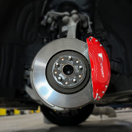 金属製キャリパーカバー