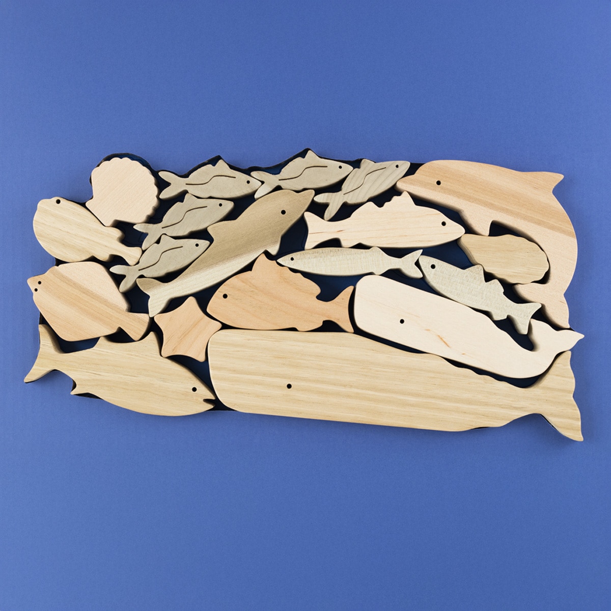 海のいきものつみき