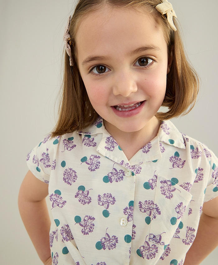 soor ploom 2Y ソーアプルーム　ボーダー　トップス　グリーン soor ploom（ソーアプルーム）通販｜OBEBE