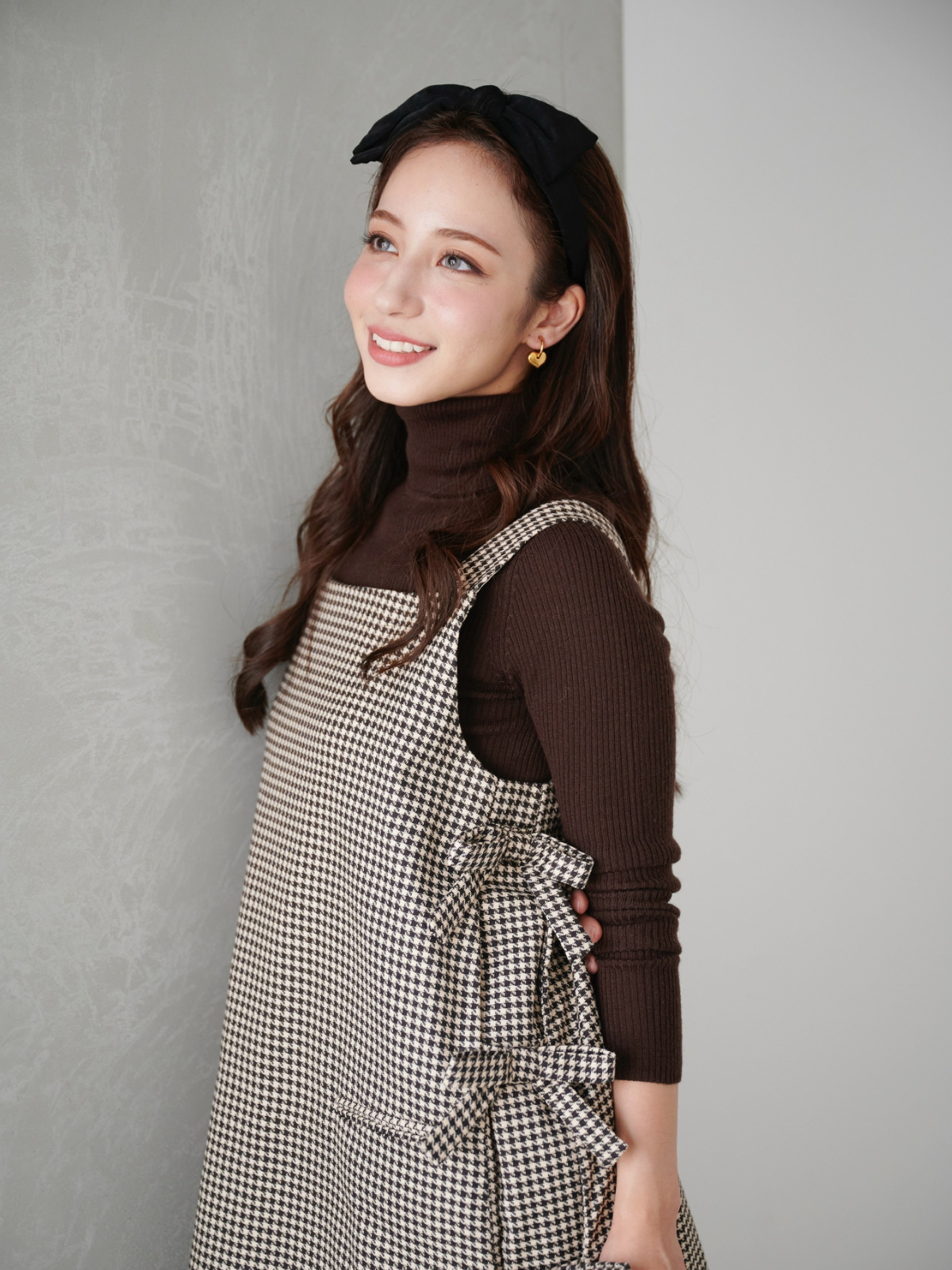 ボーダーカットアウトトップス