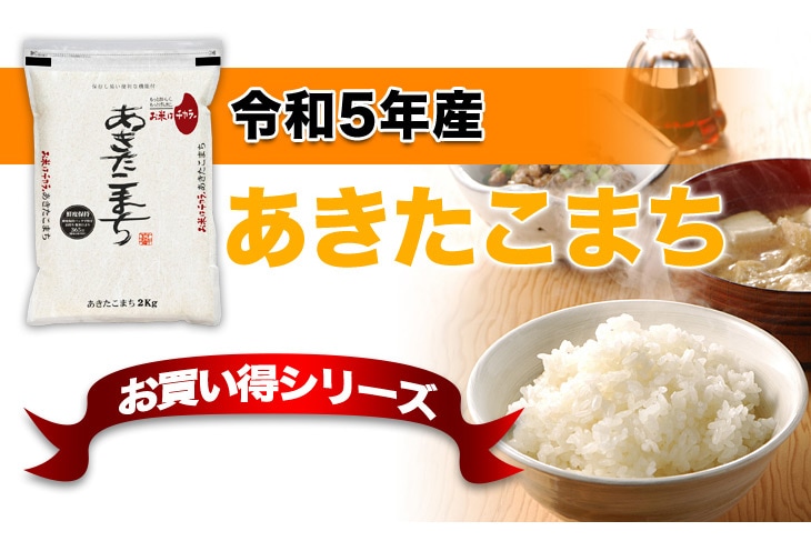 令和5年(2023年)産 千葉県産 あきたこまち 白米 10kg(2kg×5袋）【送料