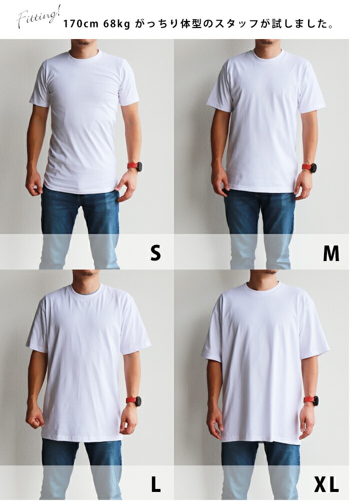 PRO CLUB (プロクラブ) Men's Comfort Cotton Short Sleeve T-Shirt (メンズ コンフォート コットン  Tシャツ) 半袖 クルーネック / Vネック-OCS.co.,ltd