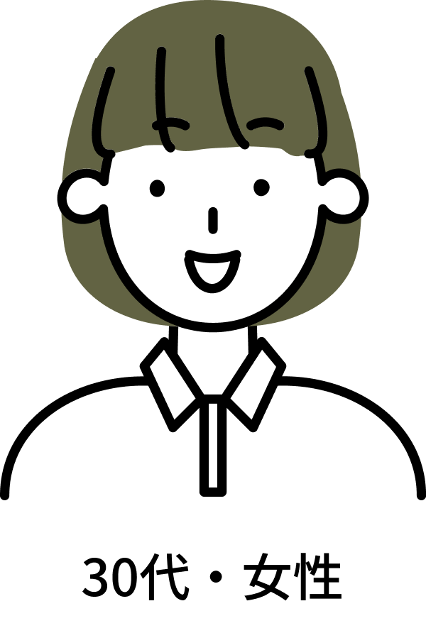 30代女性のアイコン