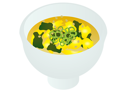 卵とじ和風スープ