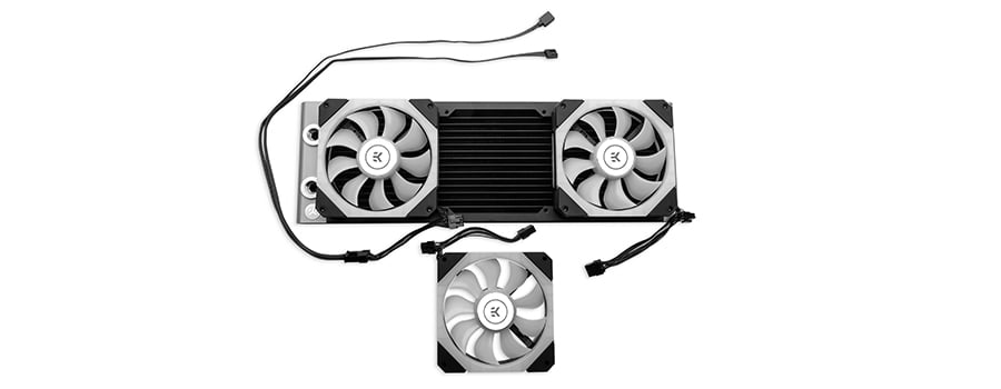 120mm PC radiator fan with Maglev motor and RGB
