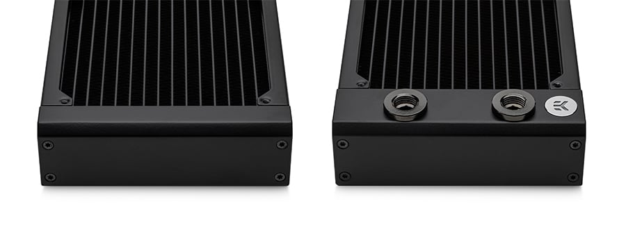 Black edition surface PC water-cooling radiator
