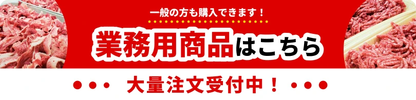 一般の方も購入できます！業務用商品はこちら
