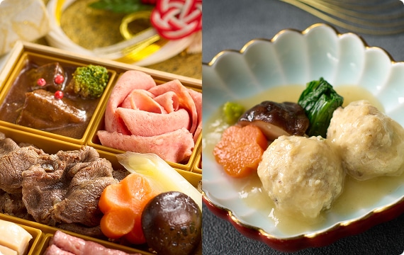 写真：おせち料理