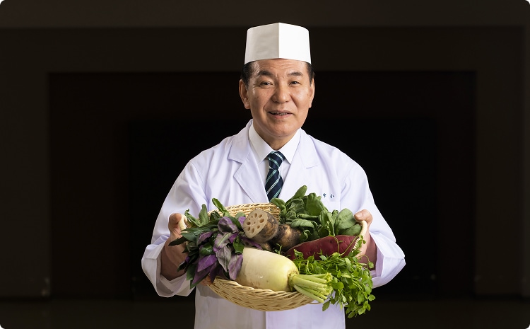 写真：総料理長