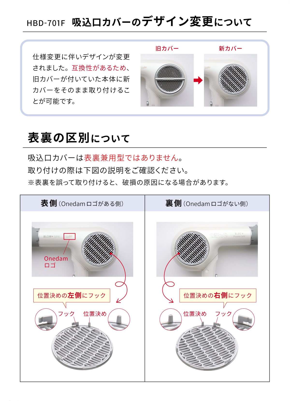 裏表の区別