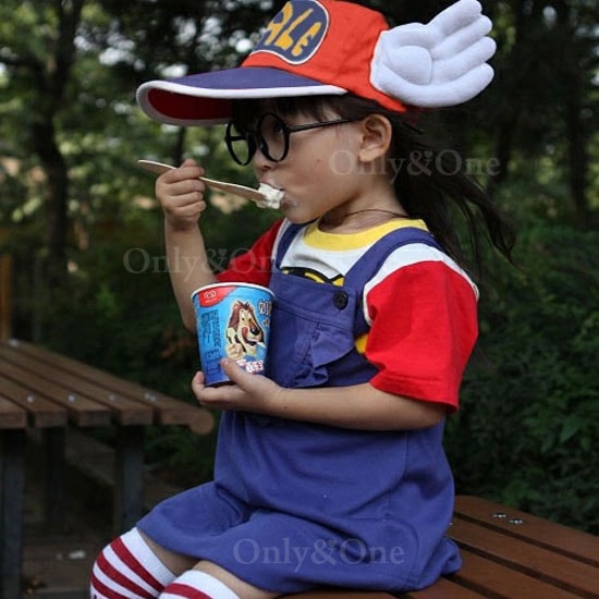 アラレちゃん コスプレ 衣装 Dr スランプ あられちゃん なりきり 子供5点セット キッズ コスチューム パーティー ハロウイン変装 セクシー 通販 Only One