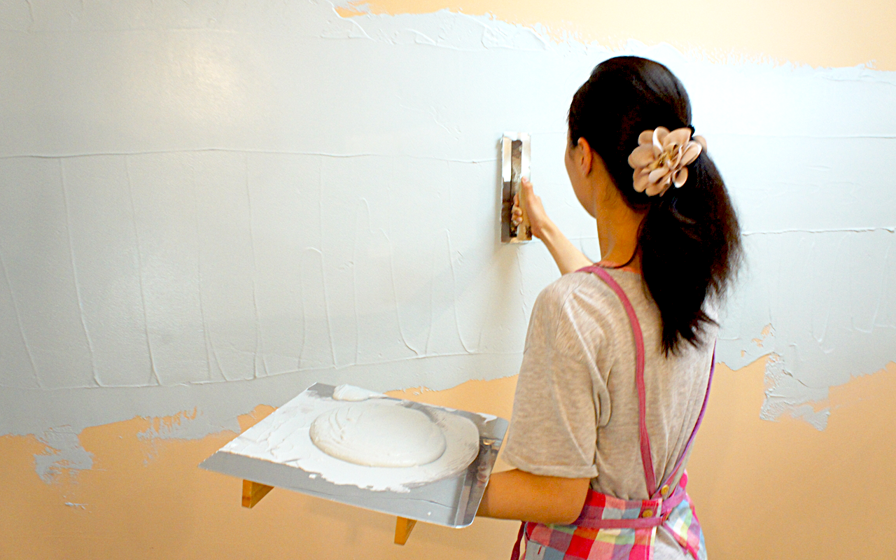 ひとりで塗れるもん コテノスケ（ピュアホワイト） | ONTHEWALL DIY SHOP