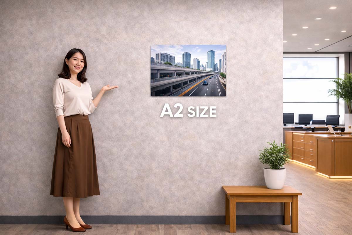 A2ポスター印刷｜420×594mm・価格比較と用紙一覧｜最安560円〜