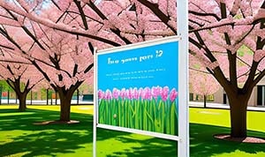 春のポスター印刷は業界最安値の大判マスターへ！
