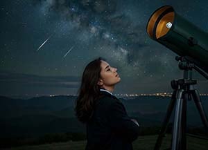 星観測のポスター印刷 - 大判マスターで実現する理想の夜空