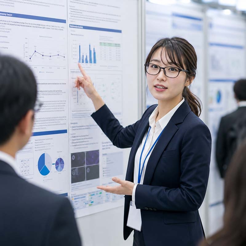 学会ポスター印刷|発表用ポスターの用紙選びと作成ポイント|大判マスター