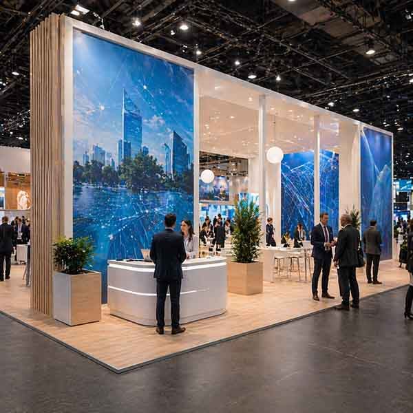 展示会ブースで使うパネル印刷