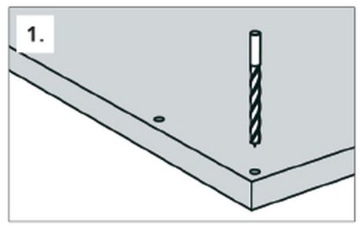 Lamello ラメロ | ポジショニング・ピン 5mmΦ穴用/8mmΦ穴用【2本入