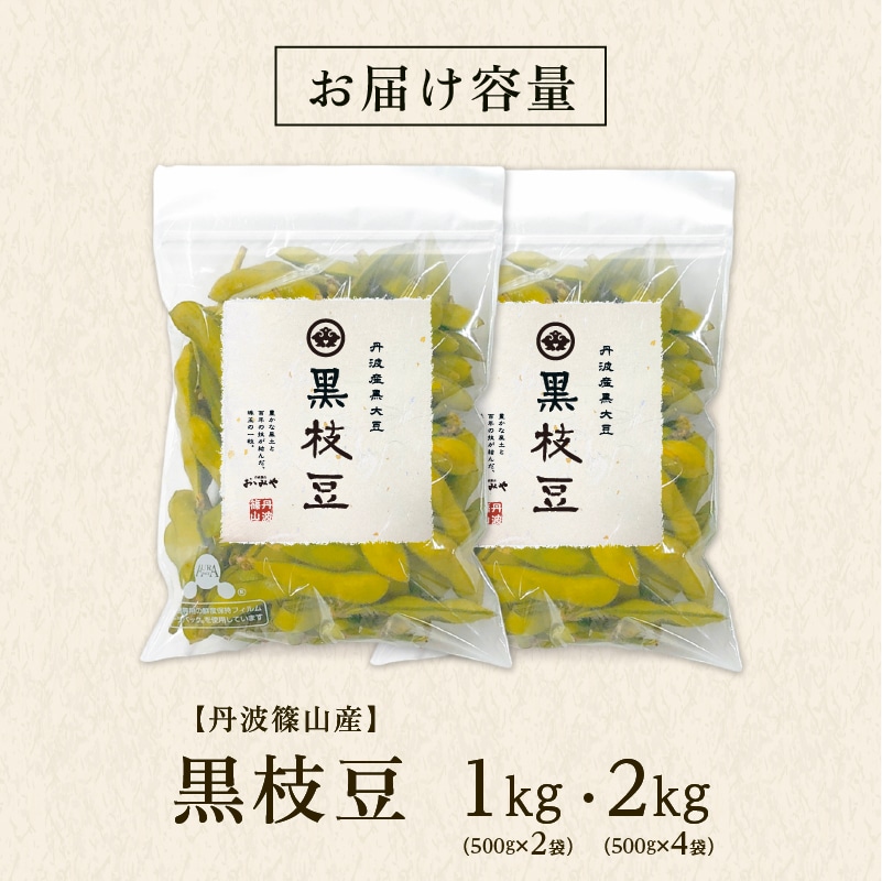 丹波篠山産黒枝豆