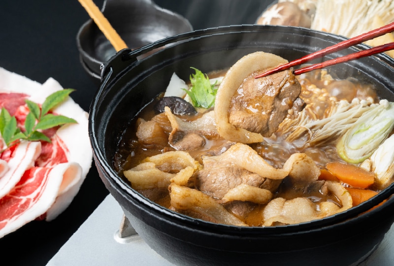 丹波篠山の野山を駆けた猪は上質な肉質です