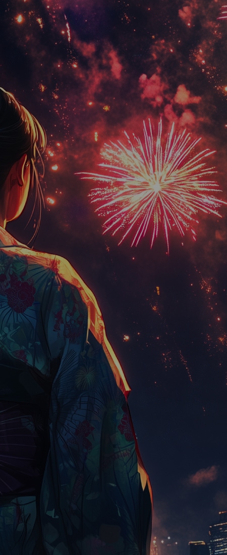 Fireworks Background