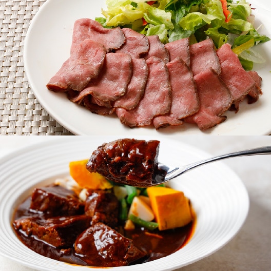 クリスマスローストビーフとシチューセット