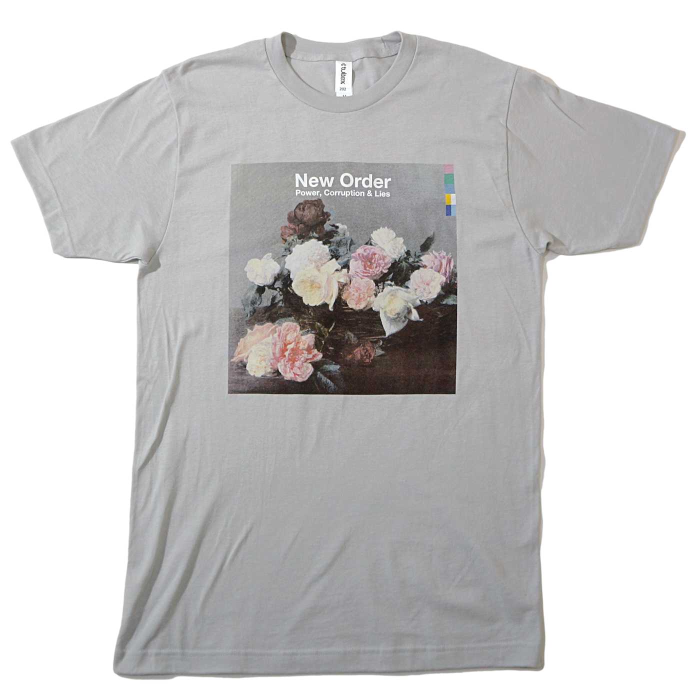 NEW ORDER Tシャツ 権力の美学 Power Corruption & Lies-Silver