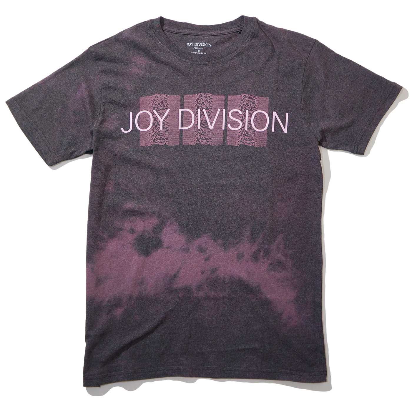 JOY DIVISION Tシャツ Mini Repeater Pulse DIP-DYE-Purple