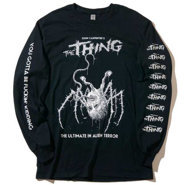 VBERKVLT ロングスリーブシャツ The Thing-Black