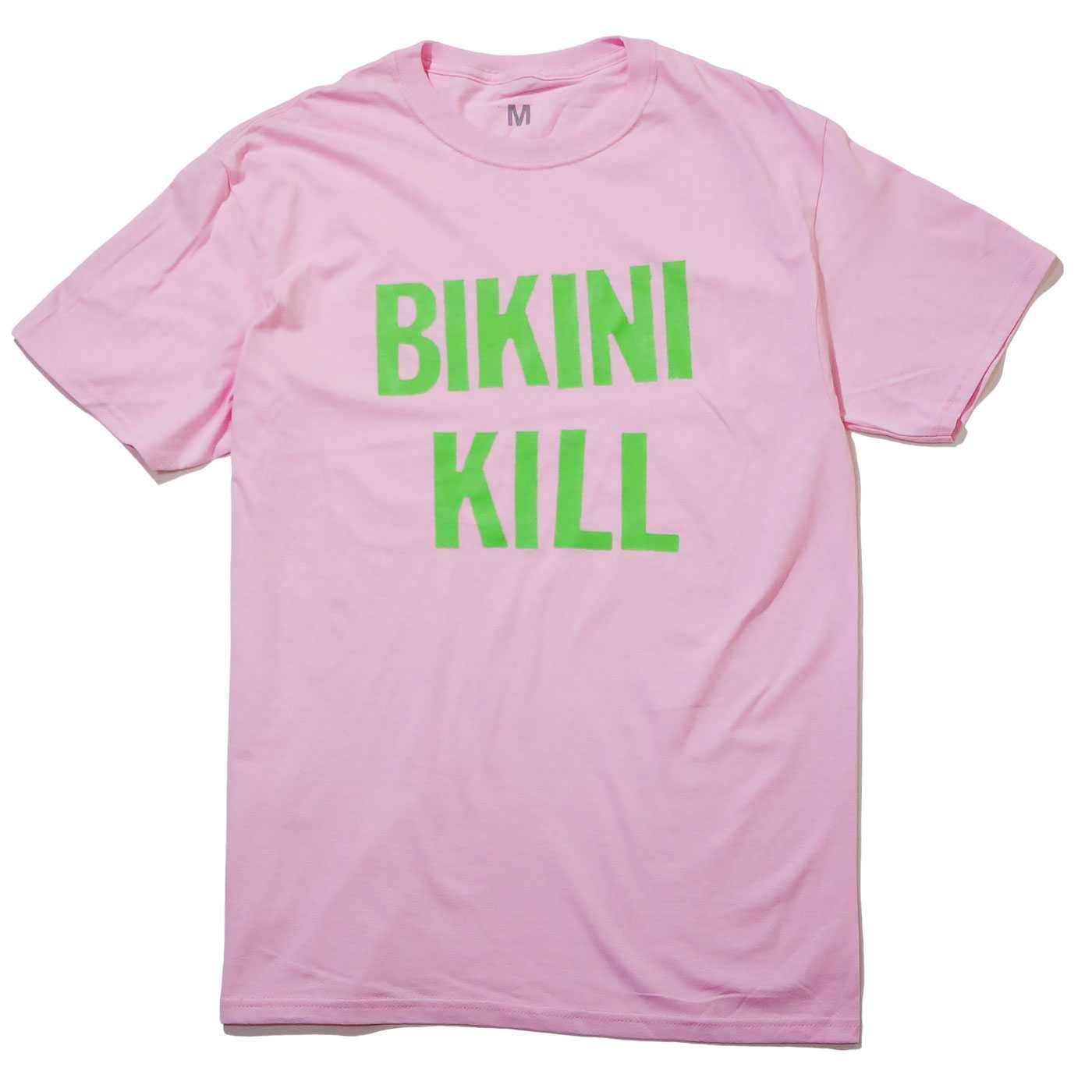 BIKINI KILL ビキニ・キル Tシャツ Flyer-Green/Pink